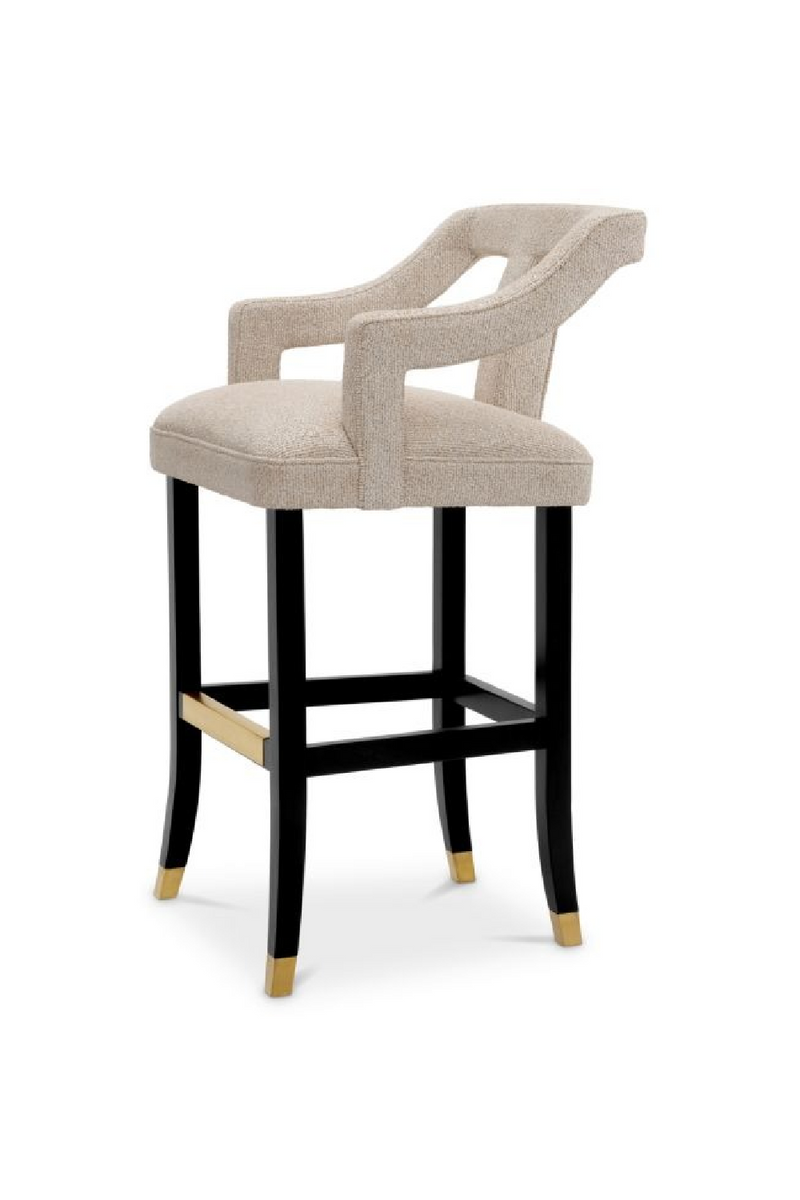 Tabouret de Bar Beige | Met x Eichholtz Roumier | OROA.fr