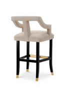 Tabouret de Bar Beige | Met x Eichholtz Roumier | OROA.fr