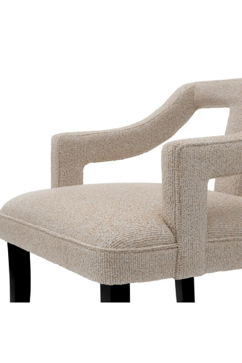 Tabouret de Comptoir Beige | Met x Eichholtz Roumier | OROA.fr