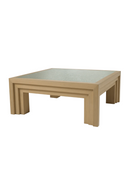 Table Basse Carrée en Miroir Ancien | Met x Eichholtz Metropolitan | OROA.fr