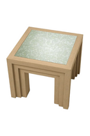 Table d’Appoint Carrée en Miroir Ancien | Met x Eichholtz Metropolitan | OROA.fr