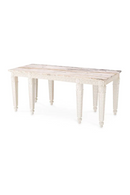 Console en Marbre Blanc Antique | Met x Eichholtz Croome Court | OROA.fr