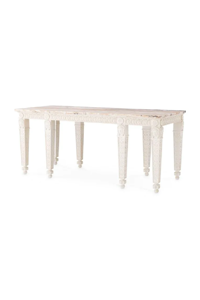 Console en Marbre Blanc Antique | Met x Eichholtz Croome Court | OROA.fr