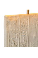 Lampe de Table Sculptee en Relief | Met x Eichholtz Hathor | OROA.fr