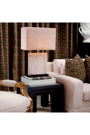 Lampe de Table Sculptee en Relief | Met x Eichholtz Hathor | OROA.fr