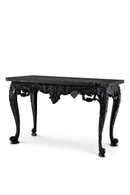 Console Noire Sculpée | Eichholtz Cadwalader | OROA.fr