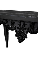 Console Noire Sculpée | Eichholtz Cadwalader | OROA.fr