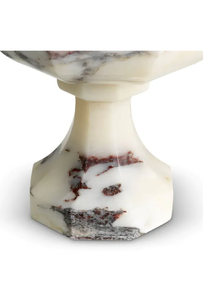 Vase en Marbre Blanc | Eichholtz Bennington | OROA.fr