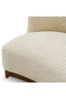 Fauteuil de Salon en Chenille Beige | Eichholtz Stelvio | OROA.fr