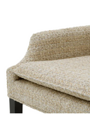 Fauteuil de Salle à Manger en Chenille Beige | Eichholtz Clayton | OROA.fr
