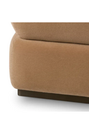 Tabouret Superposé en Laine Brune | Eichholtz Fifth | OROA.fr