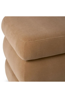 Tabouret Superposé en Laine Brune | Eichholtz Fifth | OROA.fr