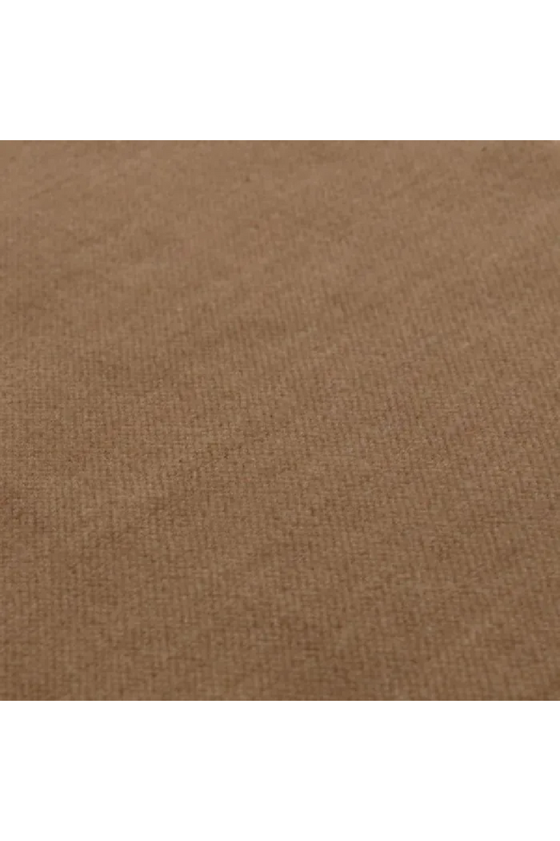 Tabouret Superposé en Laine Brune | Eichholtz Fifth | OROA.fr