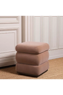 Tabouret Superposé en Laine Brune | Eichholtz Fifth | OROA.fr