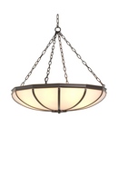 Chandelier en verre a cadre en bronze | Met x Eichholtz Jenkin | OROA.fr