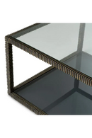 Table d Appoint en Verre a Cadre en Bronze | Eichholtz Bethesda | OROA.fr