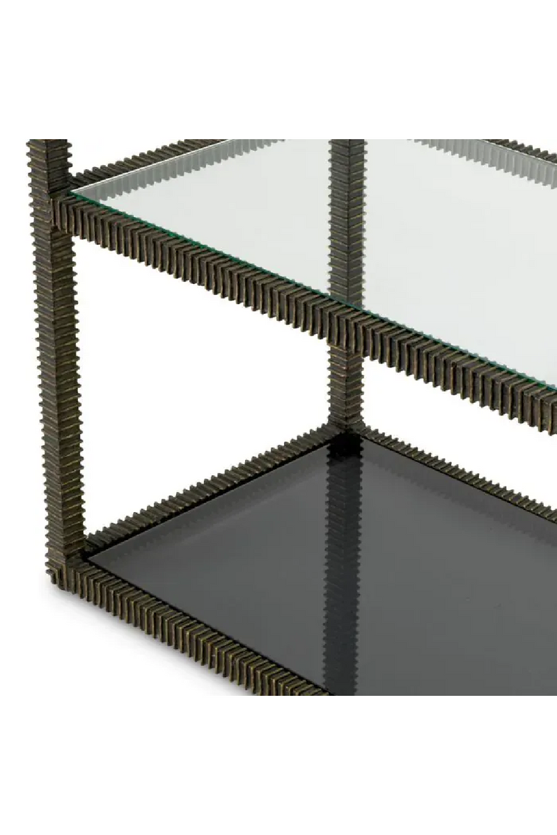 Vitrine en Verre a Cadre en Bronze | Eichholtz Bethesda | OROA.fr