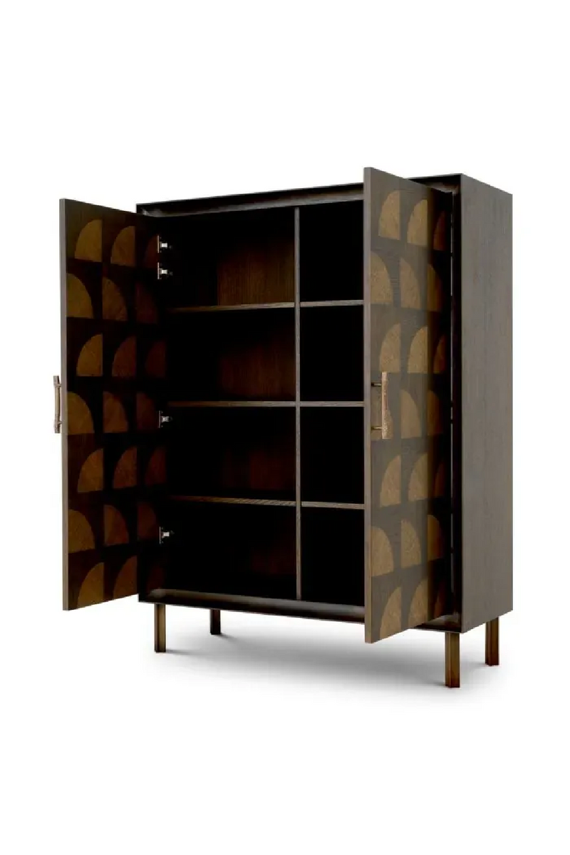 Cabinet 2 Portes en Chêne Brun | Eichholtz Kumo| OROA