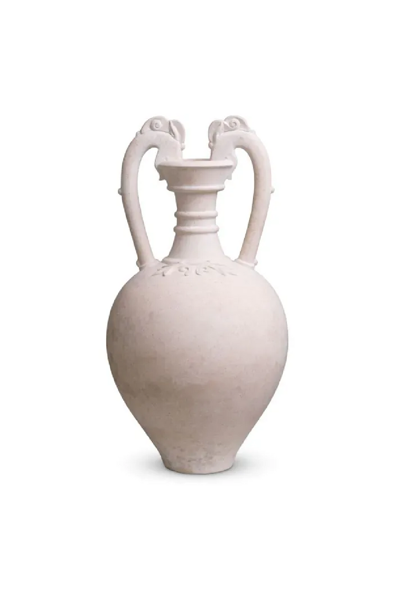 Vase Sculpé en Grès | Eichholtz Amphora | OROA.fr