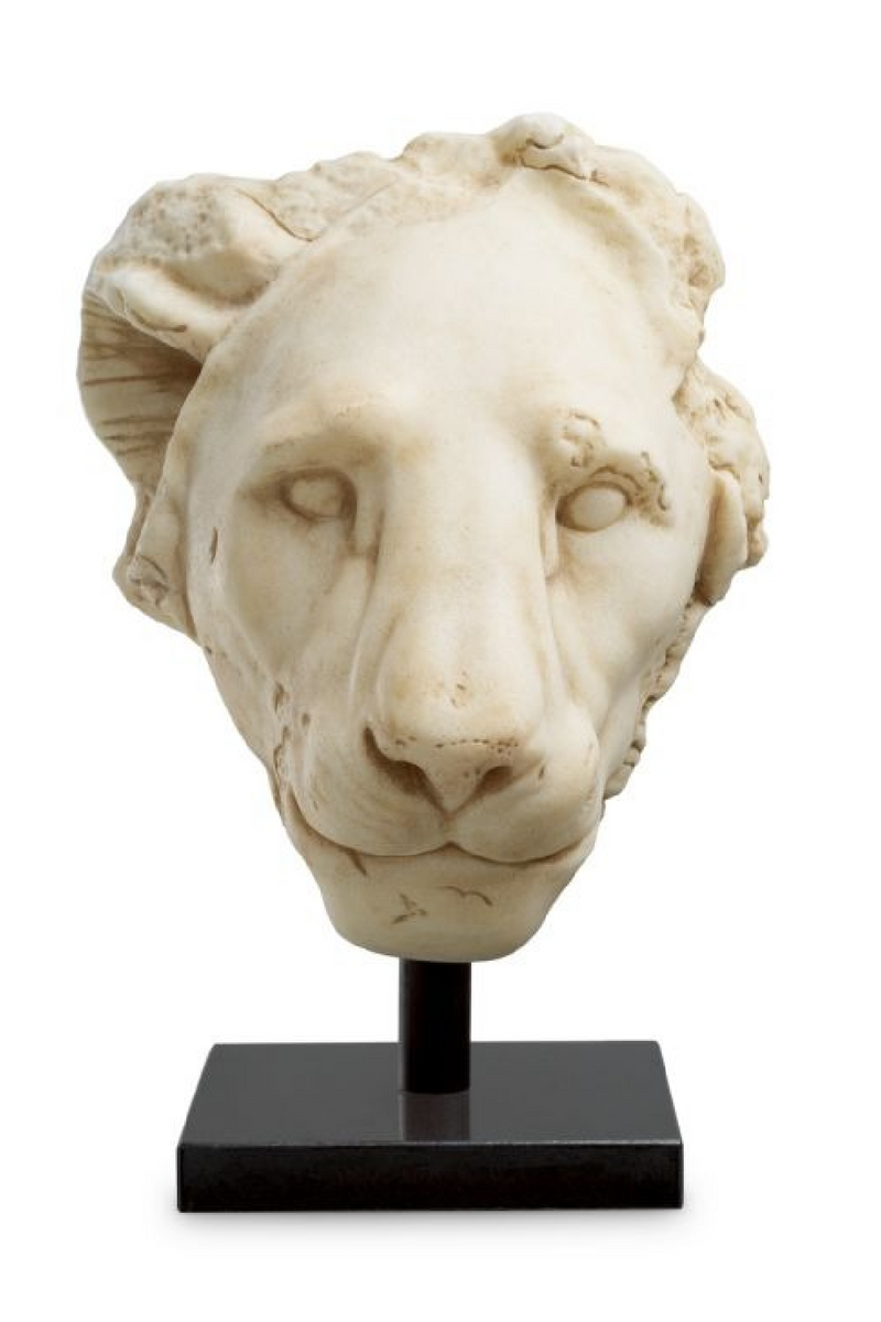 Objet Sculpture De Tête D’Animal | The Met x Eichholtz Lion | OROA.fr