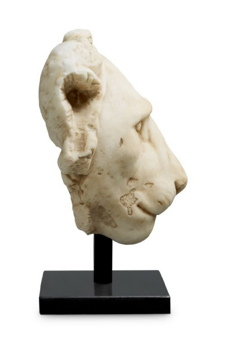 Objet Sculpture De Tête D’Animal | The Met x Eichholtz Lion | OROA.fr