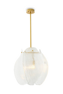 Chandelier en verre fume | Met x Eichholtz Hibis | OROA.fr