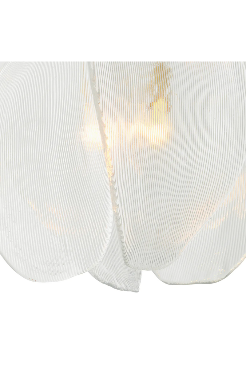 Chandelier en verre fume | Met x Eichholtz Hibis | OROA.fr
