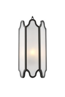 Suspension en Verre a Cadre Bronze | Eichholtz Rockefeller | OROA.fr