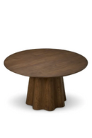 Table de Salle à Manger Colonne en Chêne Foncé | Eichholtz Papyrus