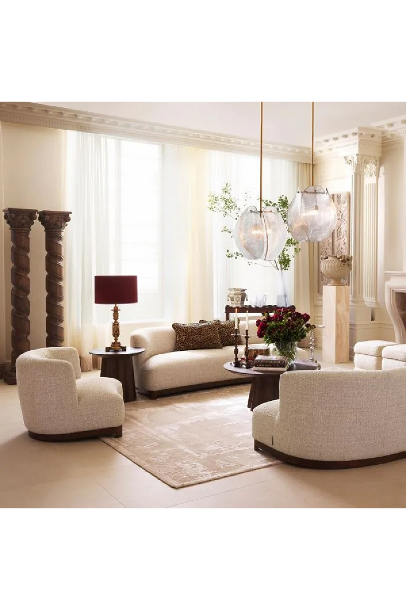 Table D’appoint En Placage De Chêne | Eichholtz Papyrus | OROA.fr