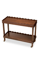 Chariot Marron à Bords Festonnés | Eichholtz Harrold | OROA.fr