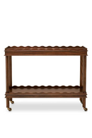 Chariot Marron à Bords Festonnés | Eichholtz Harrold | OROA.fr