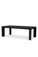 Table de Salle a Manger Noire a Veinage Ouvert | Eichholtz Metropolitan | OROA.fr