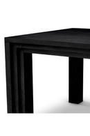 Table de Salle a Manger Noire a Veinage Ouvert | Eichholtz Metropolitan | OROA.fr