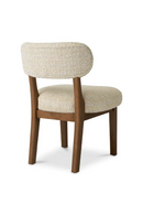 Chaise de Salle à Manger en Chenille avec Cadre en Bois | Eichholtz Duveen | OROA.fr