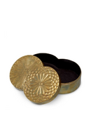 Boîte En Laiton Antique Gravée | Eichholtz Meiji | OROA.fr