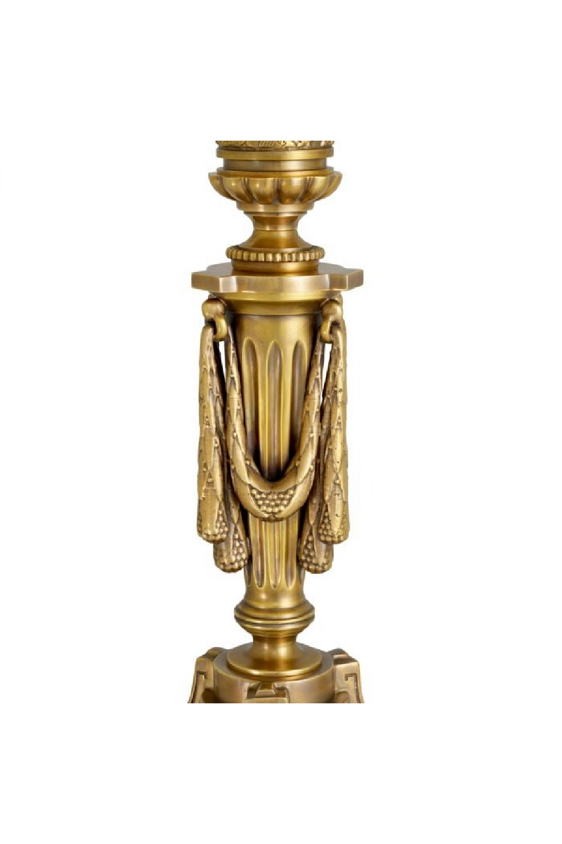 Lampe De Table A Abat-Jour En Soie Rouge | Eichholtz Francis | OROA.fr