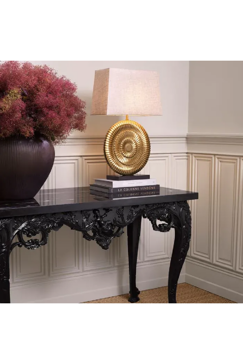 Lampe de Table en or Antique | Eichholtz Ramble | OROA.fr
