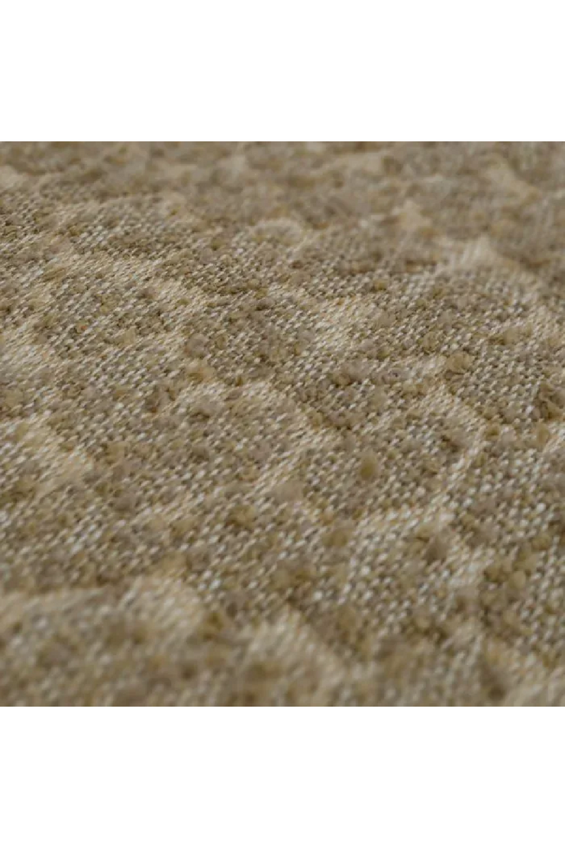 Chaise de Salle à Manger Pivotante en Jacquard Beige | Eichholtz Marly | OROA.fr