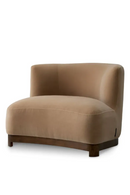 Fauteuil de Salon en Laine Brune | Eichholtz Stelvio | OROA.fr