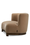 Fauteuil de Salon en Laine Brune | Eichholtz Stelvio | OROA.fr