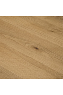 Table de Salle à Manger Colonne en Chêne Chaud | Eichholtz Papyrus | OROA.fr