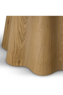 Table Basse Ronde En Placage De Chêne | Eichholtz Papyrus | OROA.fr