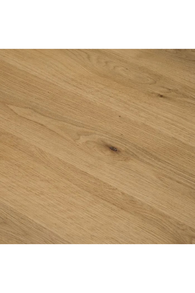 Table Basse Ronde En Placage De Chêne | Eichholtz Papyrus | OROA.fr