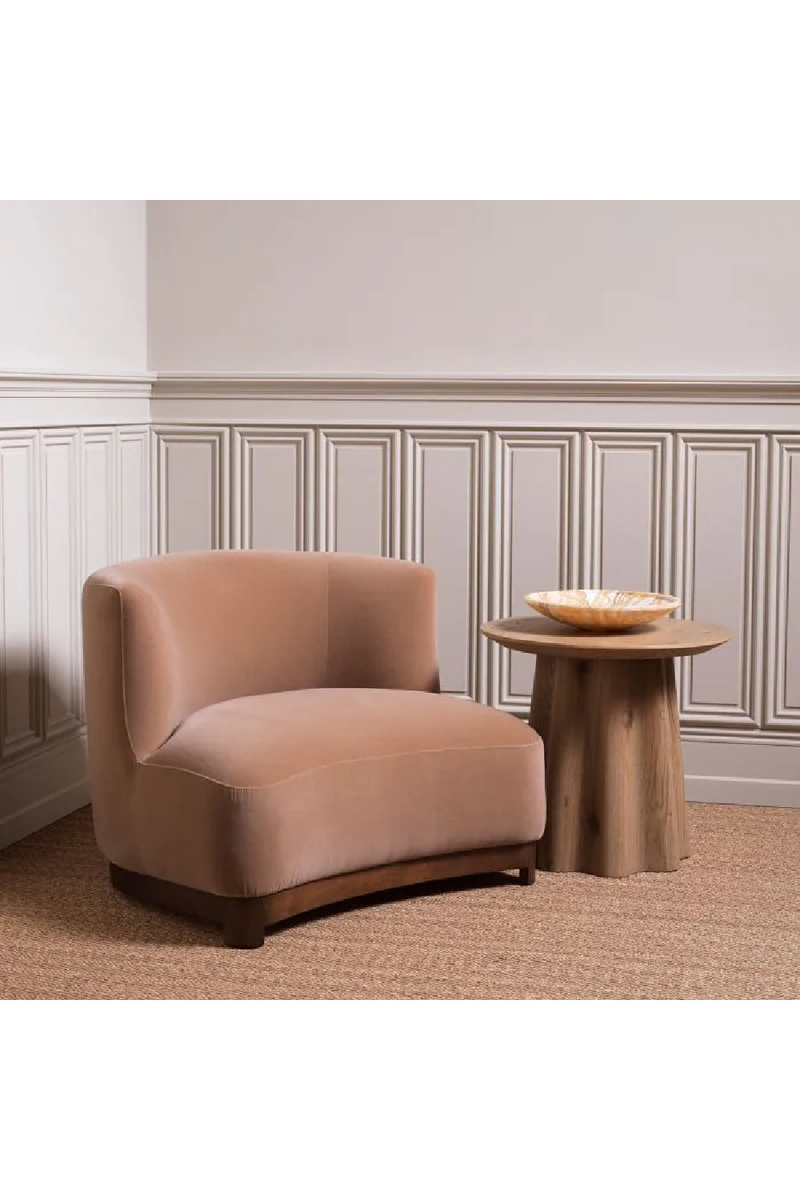 Table D’appoint En Placage De Chêne | Eichholtz Papyrus | OROA.fr