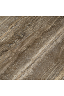 Table de Salle a Manger Ronde en Travertin | Met x Eichholtz Florence | OROA.fr