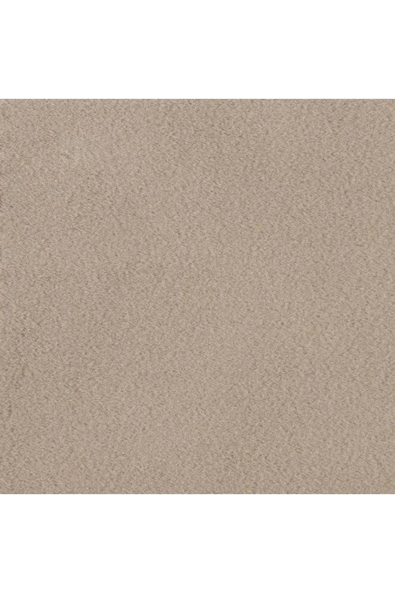 Canape d’Angle en Velours Beige | Caracole Three's Company | OROA.fr