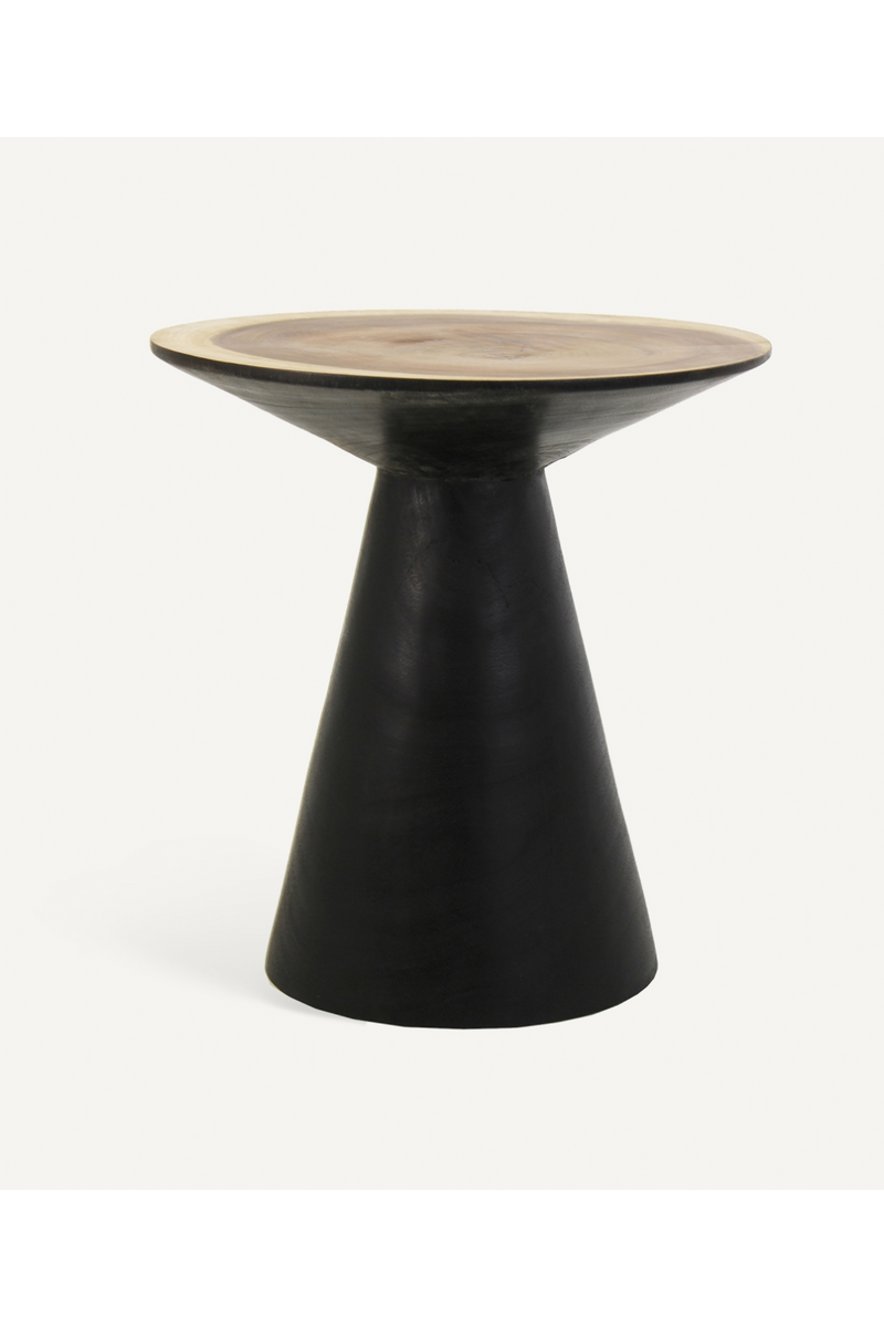 Table d'appoint conique noire | Vical Home Arusa | OROA.fr