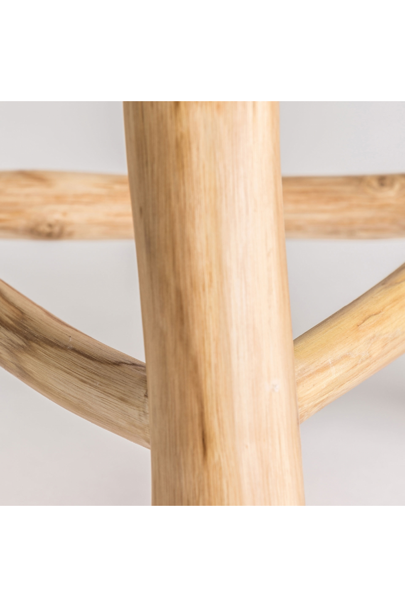 Tabouret 3 pieds en bois de Suar| Vical Home Clues | OROA.fr