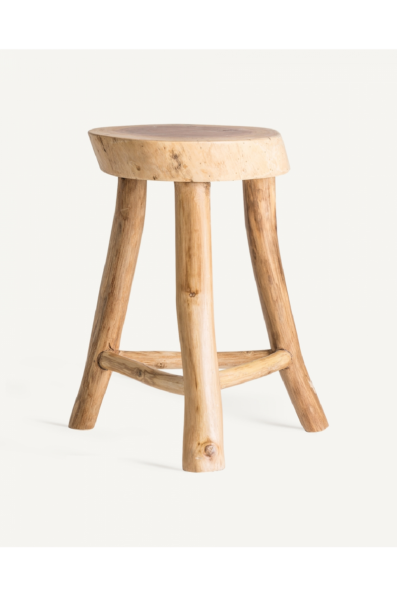 Tabouret 3 pieds en bois de Suar| Vical Home Clues | OROA.fr